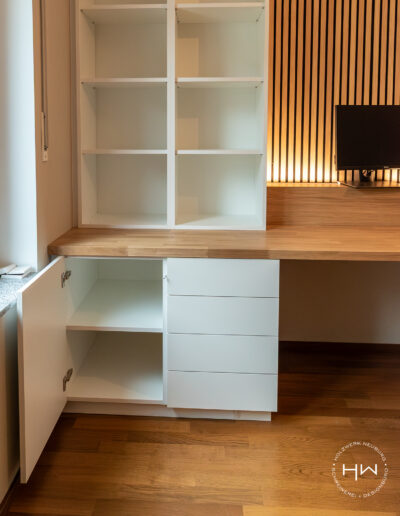 Holzwerk Neuburg | Schreiner Neuburg – Arbeitszimmer | Arbeitsplatz Korpus