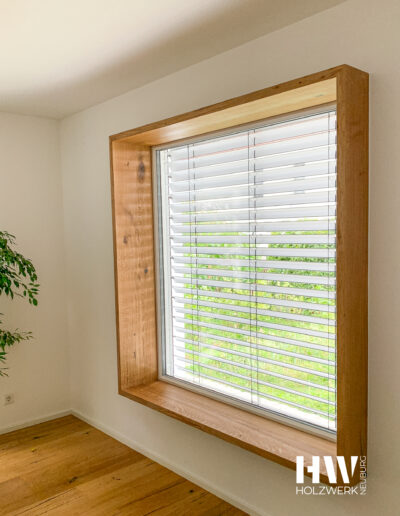 Schreinerei Holzwerk Neuburg – Sitzfenster | Fensterbank | Fensterrahmen