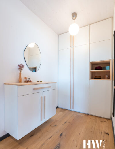 Schreinerei Neuburg | Holzwerk – Garderobe & Sideboard Visualisierung